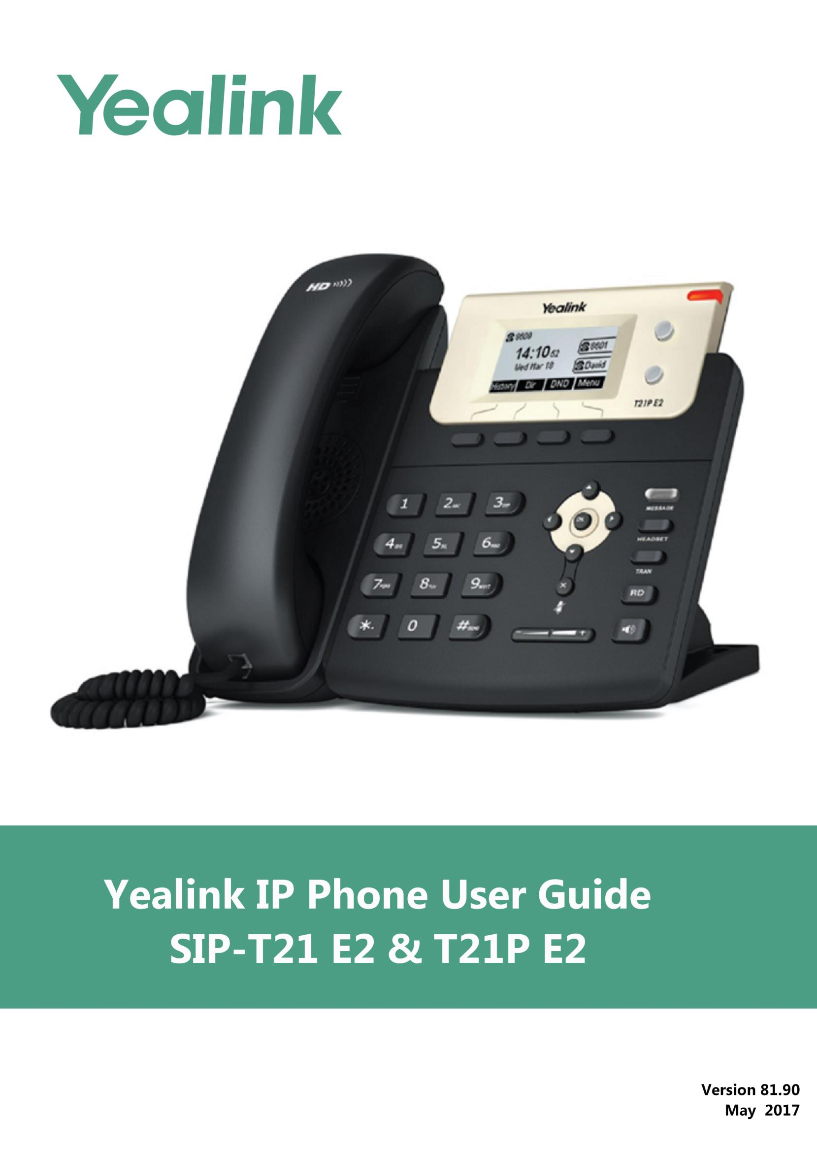 Enterprise hotsell IP Phone SIP-T21P E2